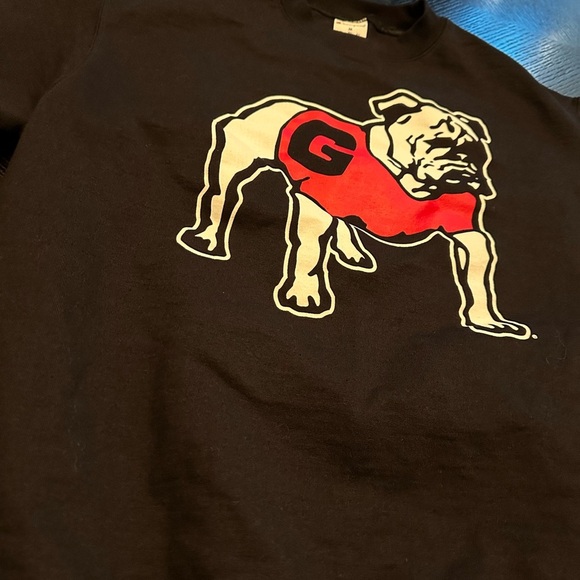 UGA black Champion sweatshirt - Picture 1 of 4